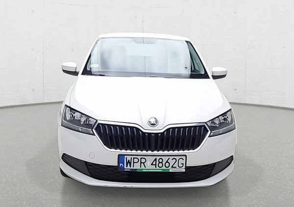 Skoda Fabia cena 21475 przebieg: 218782, rok produkcji 2019 z Konin małe 121